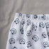 Women summer pajama set Grey Tee + Coffee lover panda Pants